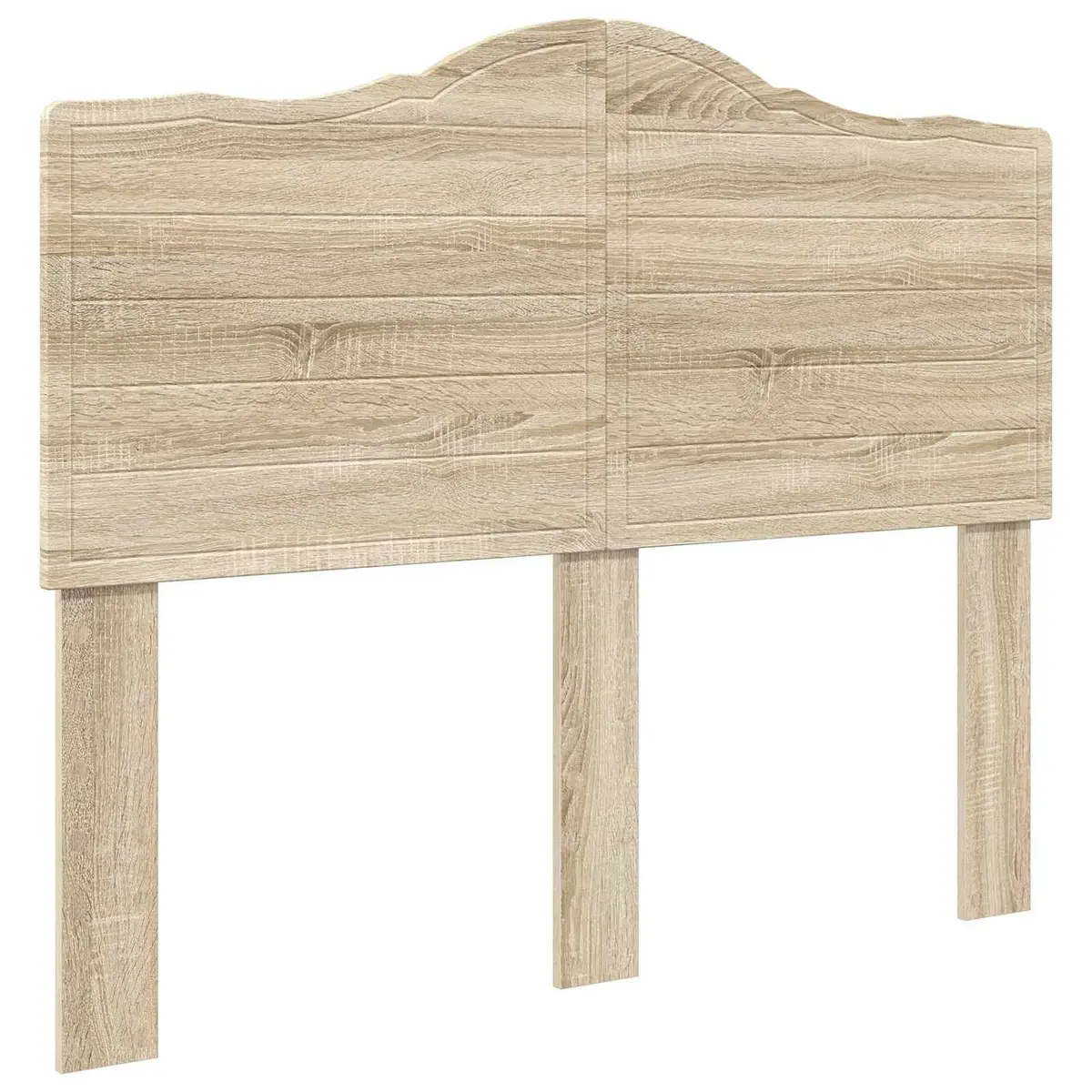 Headboard Sonoma Oak Engineered Wood Brown Modern Bedroom Furniture Minimalist