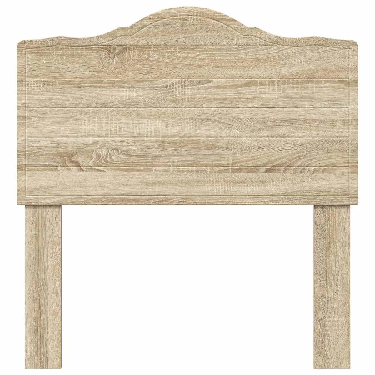 Headboard Engineered Wood Modern Minimalist Brown Sonoma Oak
