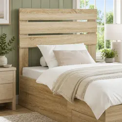Functional Brown Headboard for Any Bedroom Setting