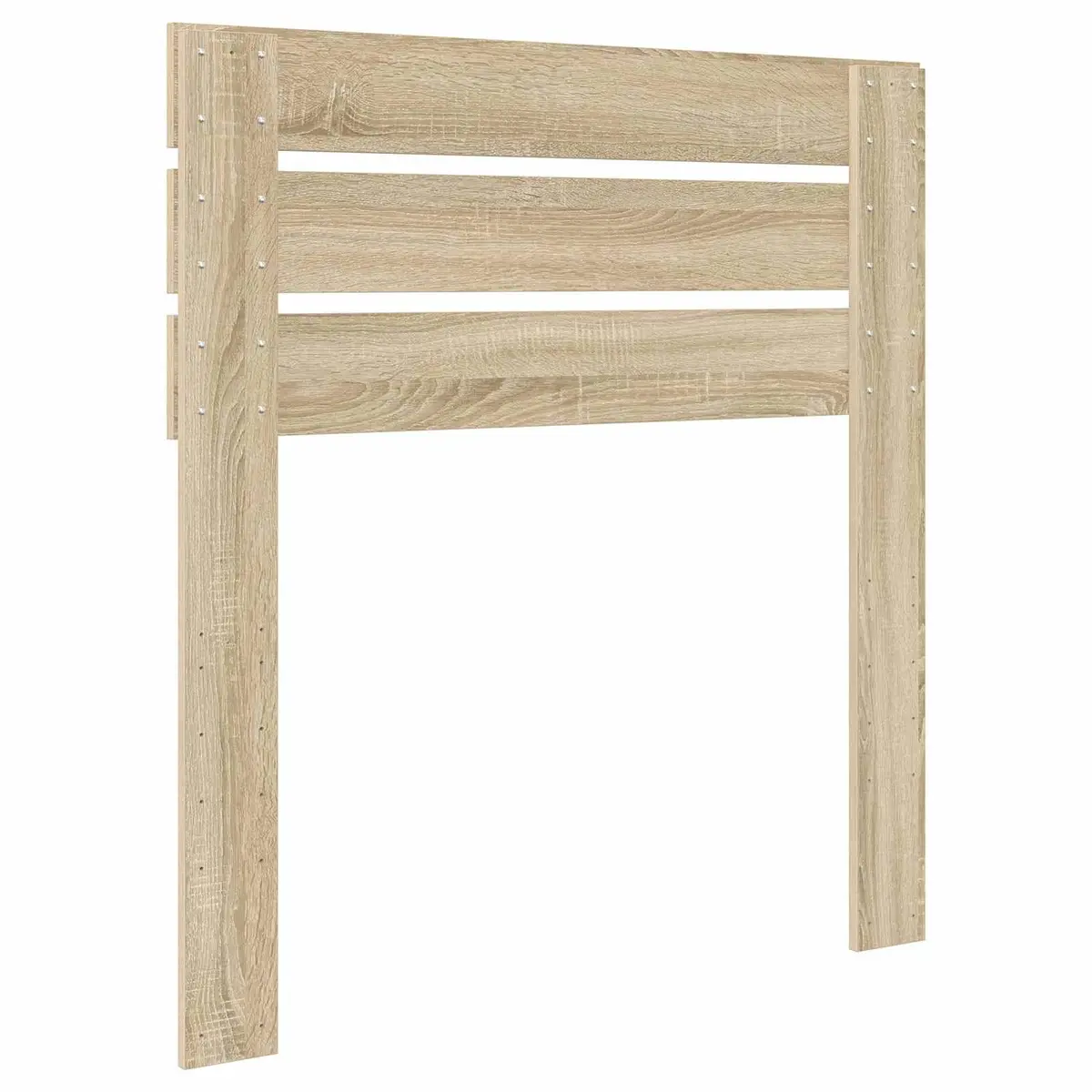 Headboard Engineered Wood Rectangular Brown