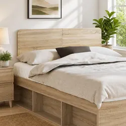 Functional Brown Headboard Ideal for Modern Bedrooms