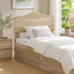 Versatile Brown Headboard for Everyday Use
