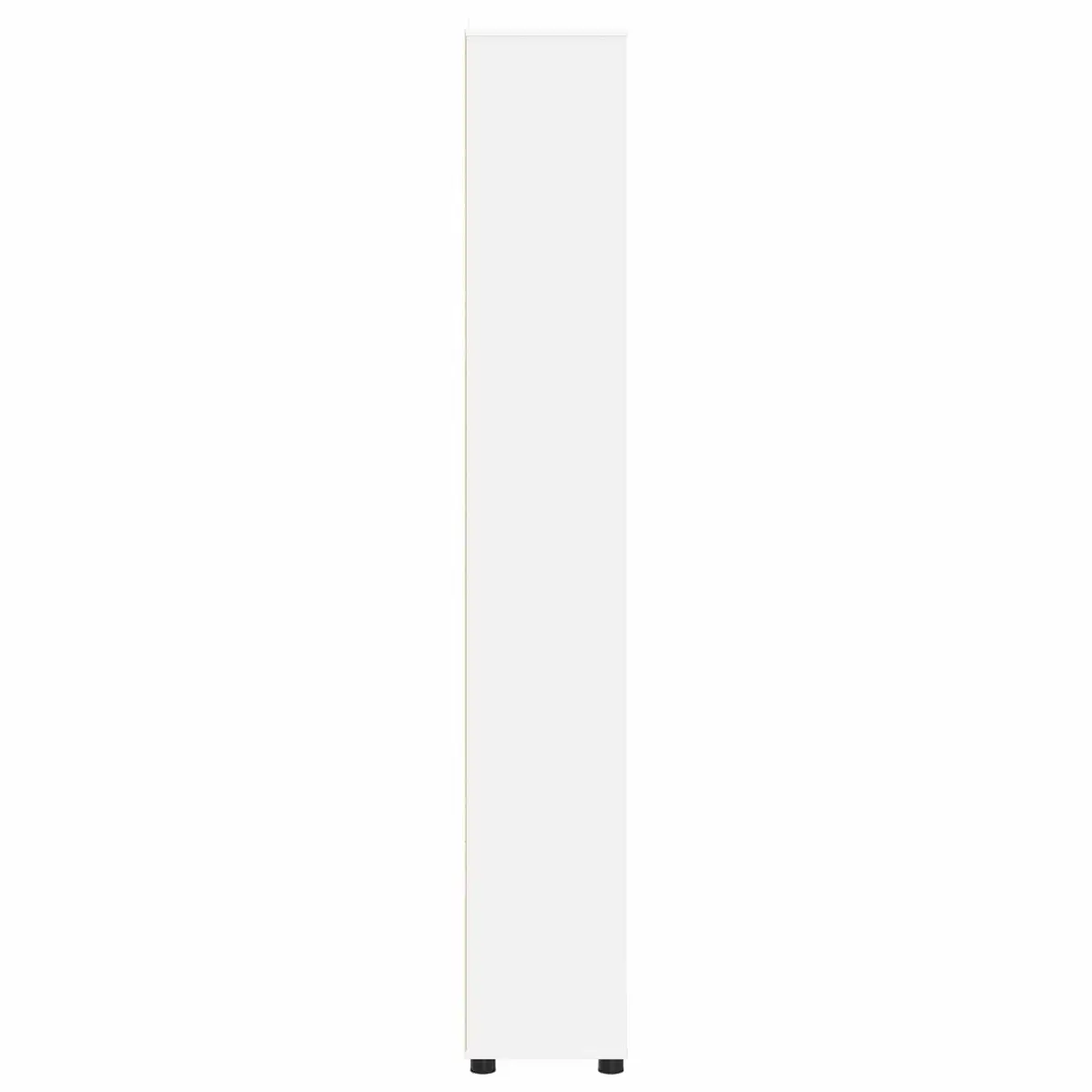 Bathroom Vanity Cabinet Engineered Wood 30.5 x 30 x 195 cm White Modern Storage Unit