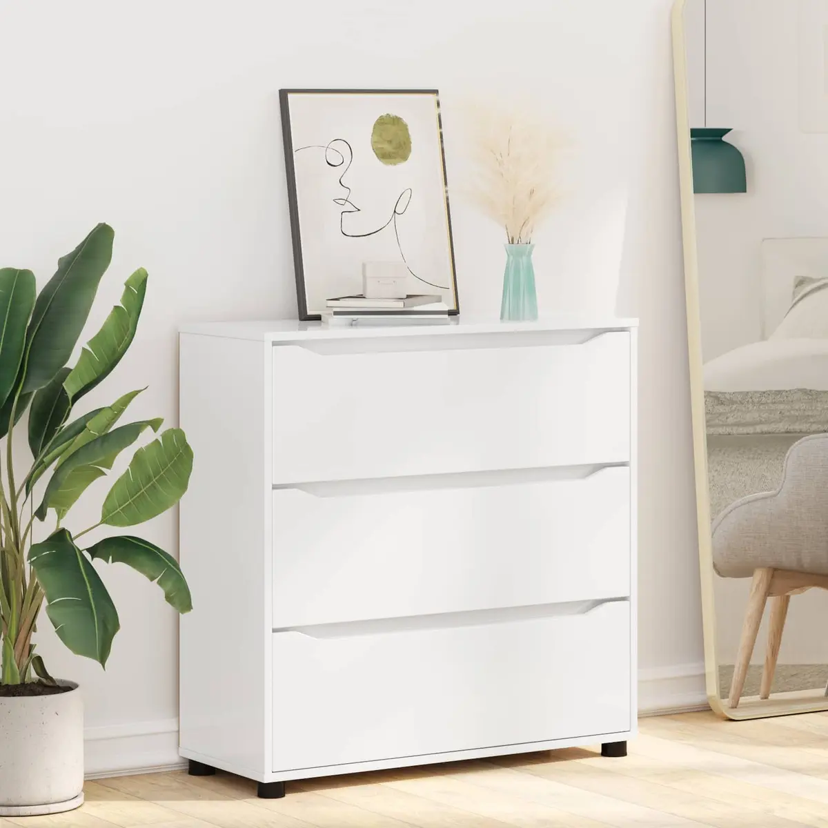 Storage Cabinet for Bedroom and Living Room