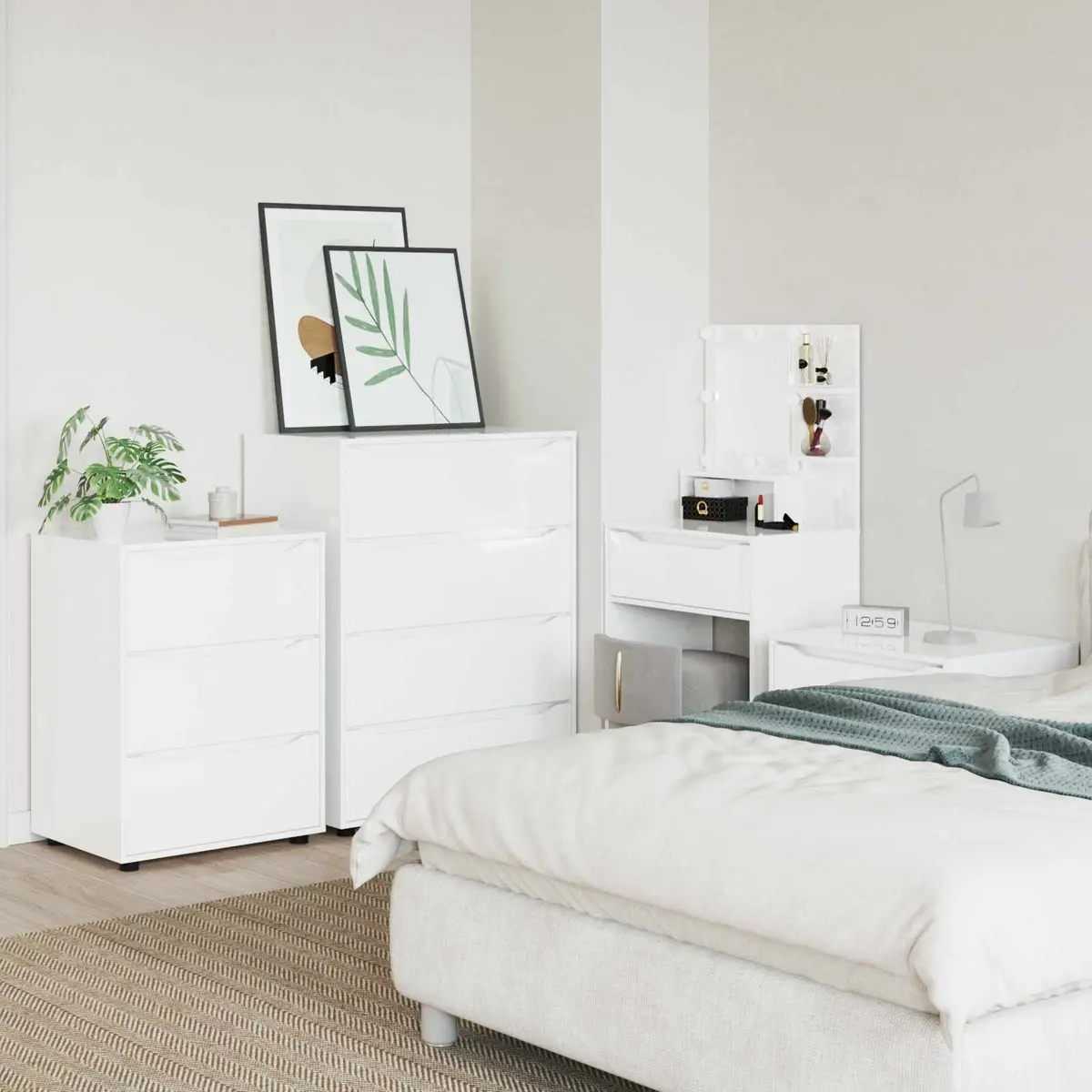 Storage Cabinet for Bedrooms and Living Rooms