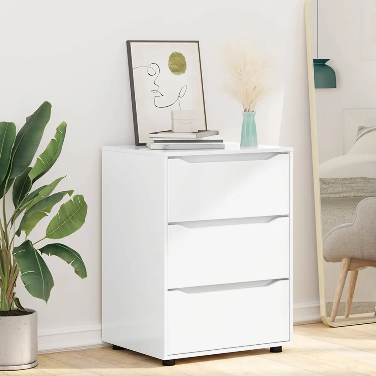 Storage Cabinet for Bedrooms and Living Rooms