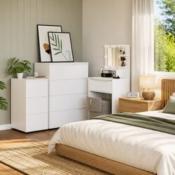 Versatile Storage Cabinet for Bedrooms and Living Rooms