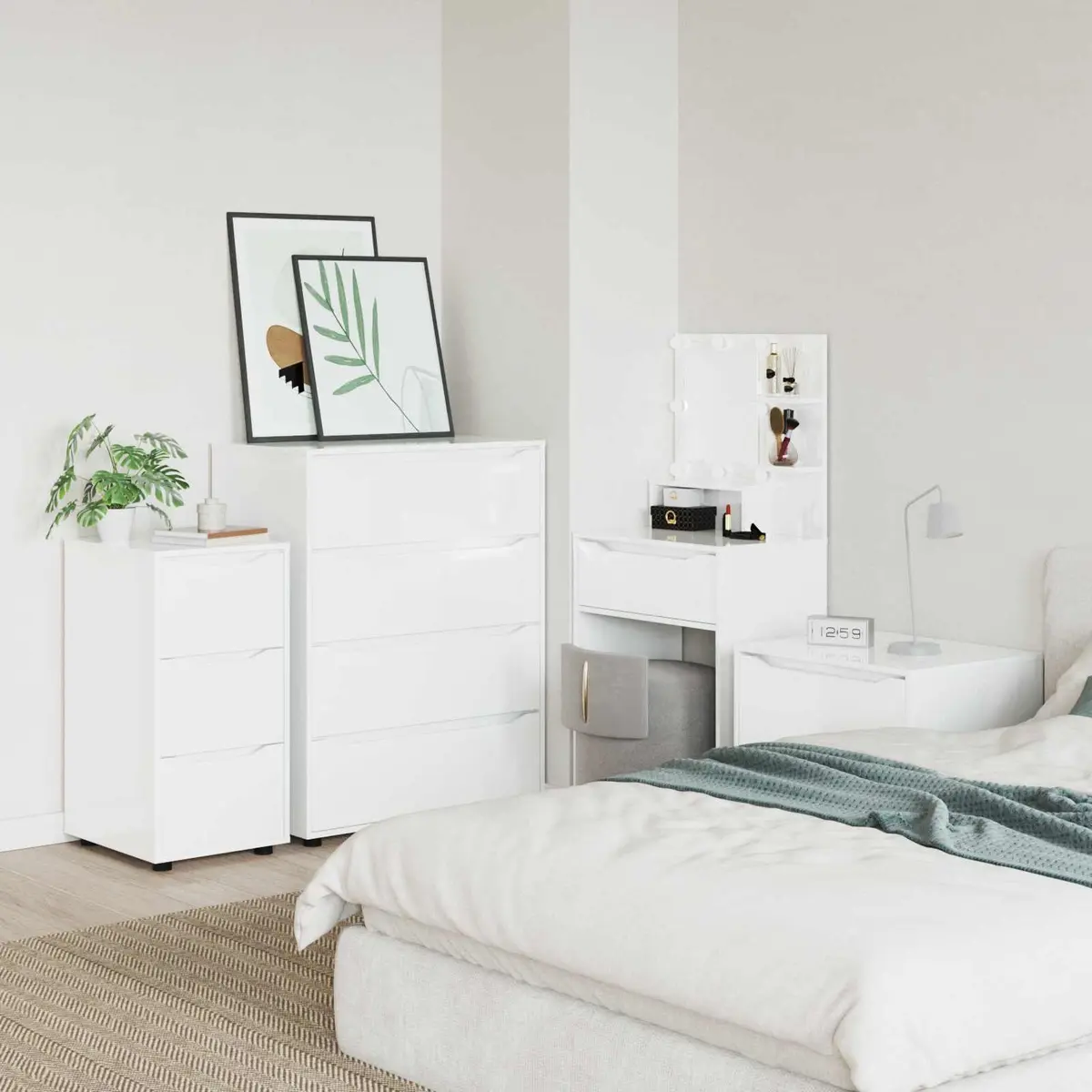 Storage Cabinet for Living Room and Bedroom