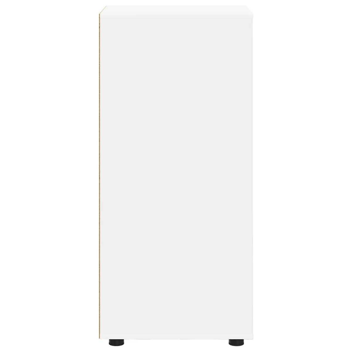 White Storage Cabinet 40 x 48 x 105 cm for Home Use