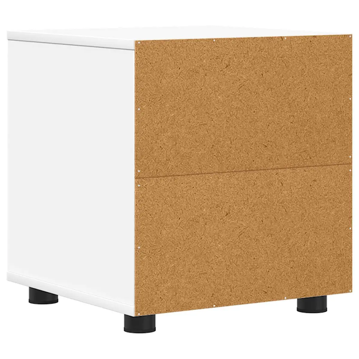 Bathroom Storage Cabinet White 40.5 x 40 x 44 cm Engineered Wood Minimalist