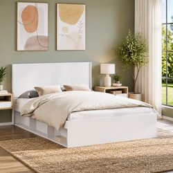 Practical Vertical Slat Headboard for Your Bedroom