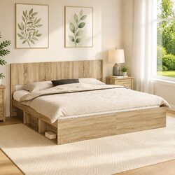 Brown Headboard for Modern Bedrooms