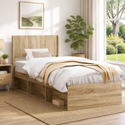 Practical Brown Headboard with Vertical Slats for Any Bedroom