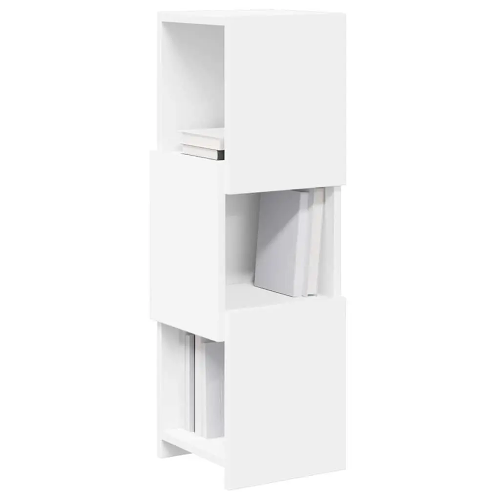 Corner Storage Cabinet Engineered Wood 25.5x25x80cm Matte Modern
