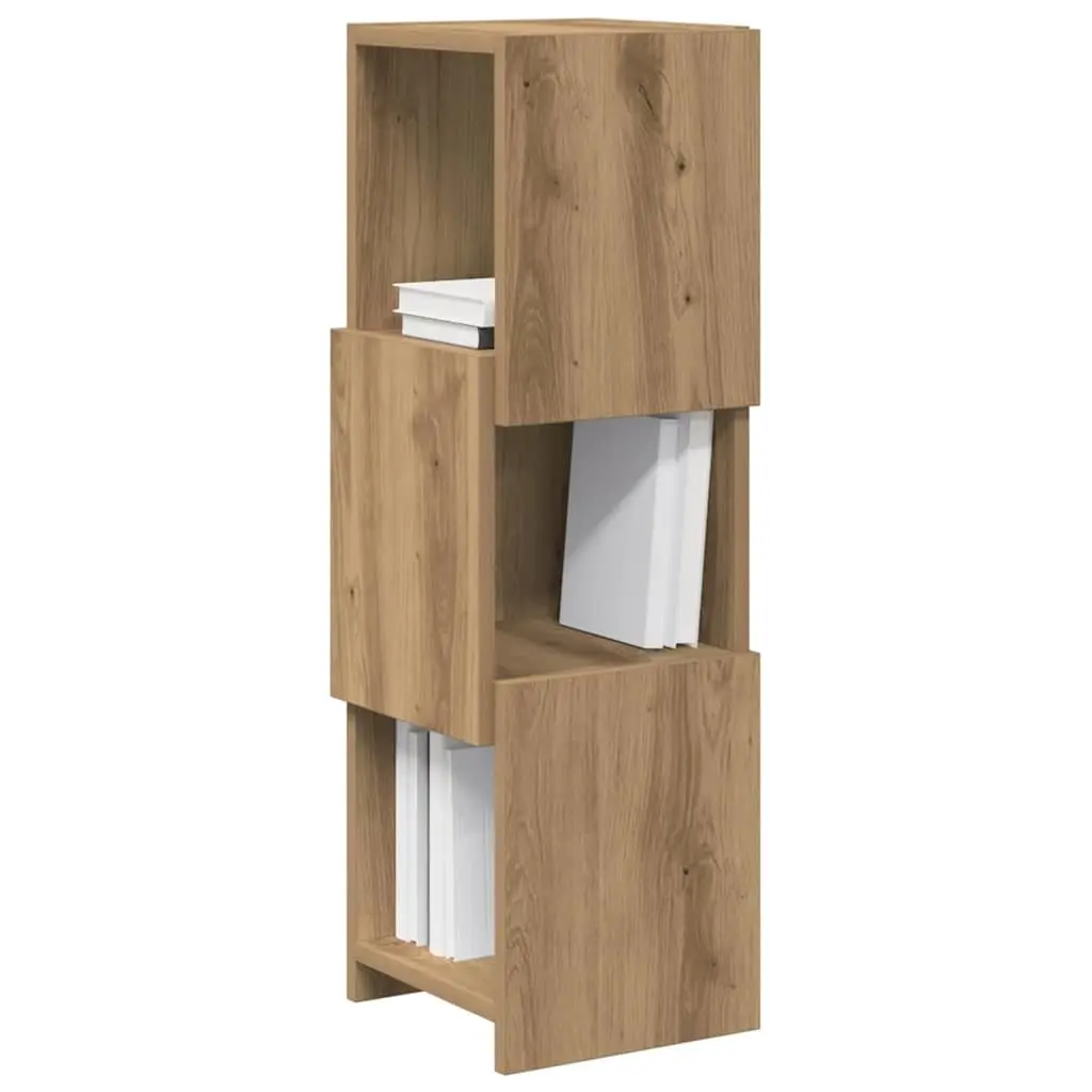 Corner Cabinet Engineered Wood 25.5x25x80cm Brown Modern Living Room Furniture