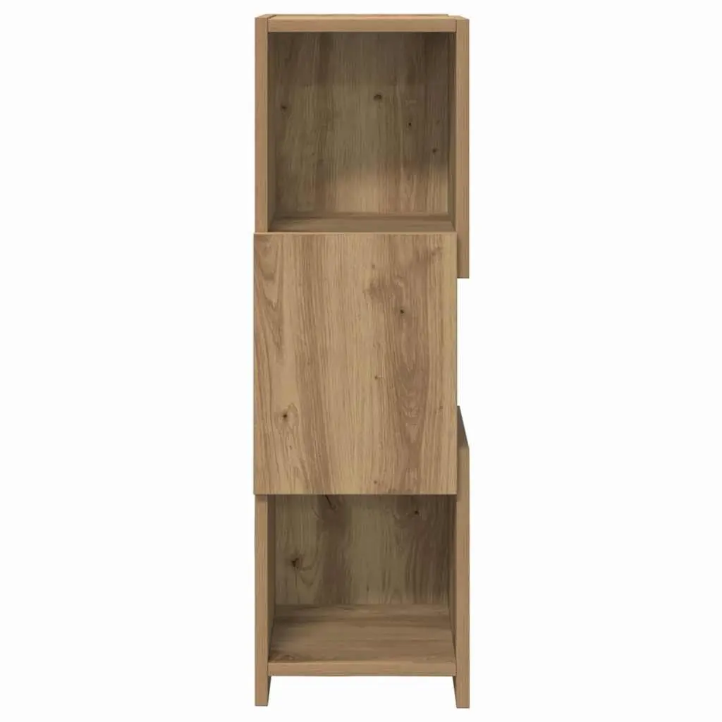 Corner Cabinet Engineered Wood 25.5x25x80cm Brown Modern Living Room Furniture