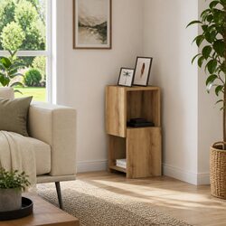 Practical Corner Cabinet Perfect for Small Spaces