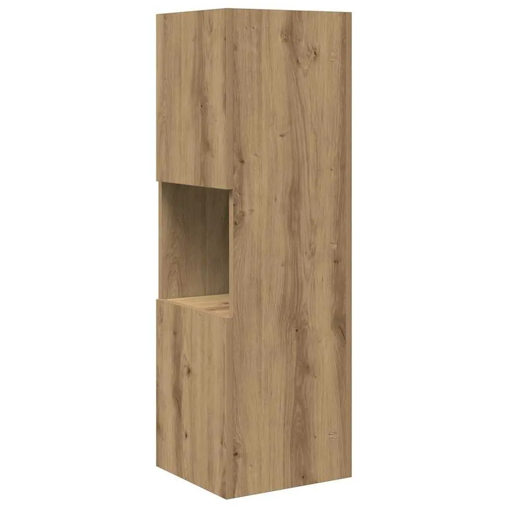 Corner Cabinet 30.5x30x95cm Brown Storage Cupboard Engineered Wood Living Room