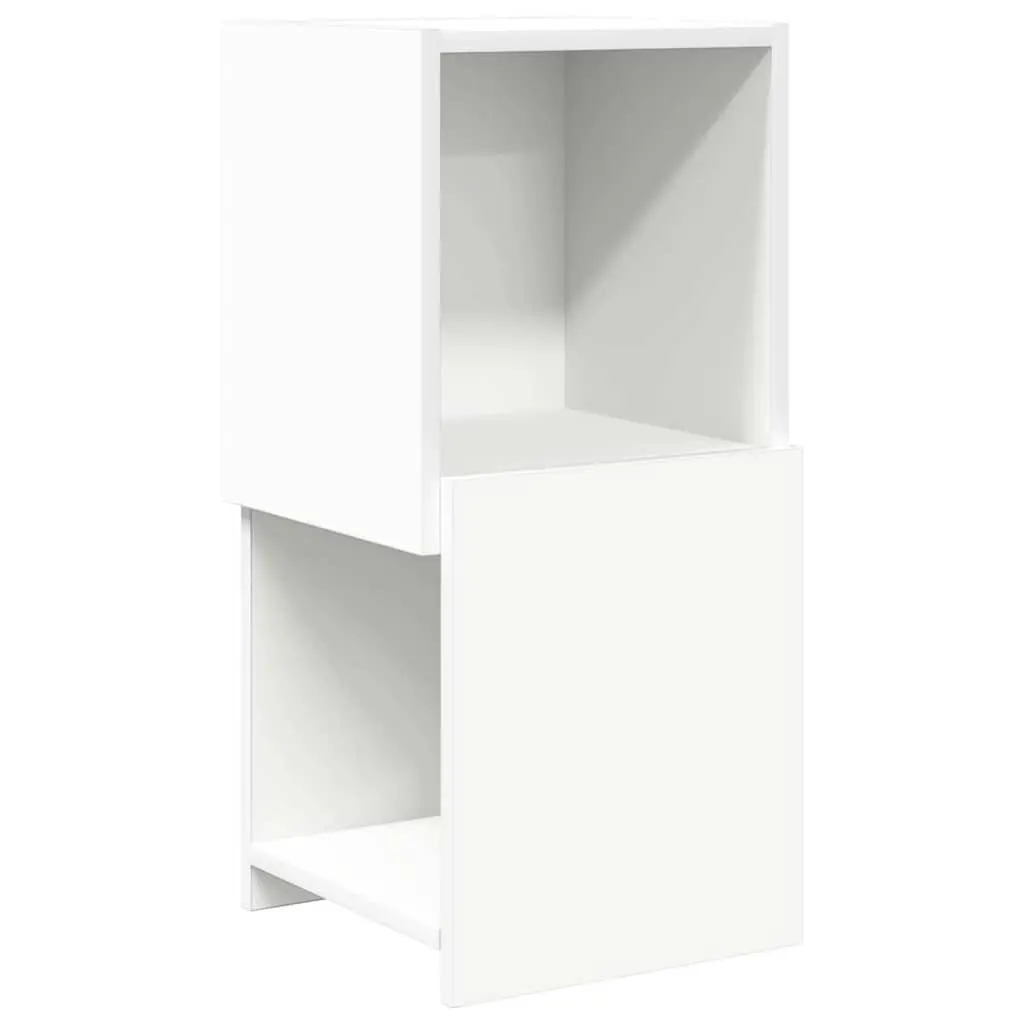 Corner Storage Cabinet 30.5x30x65cm Modern Living Room Shelving Unit