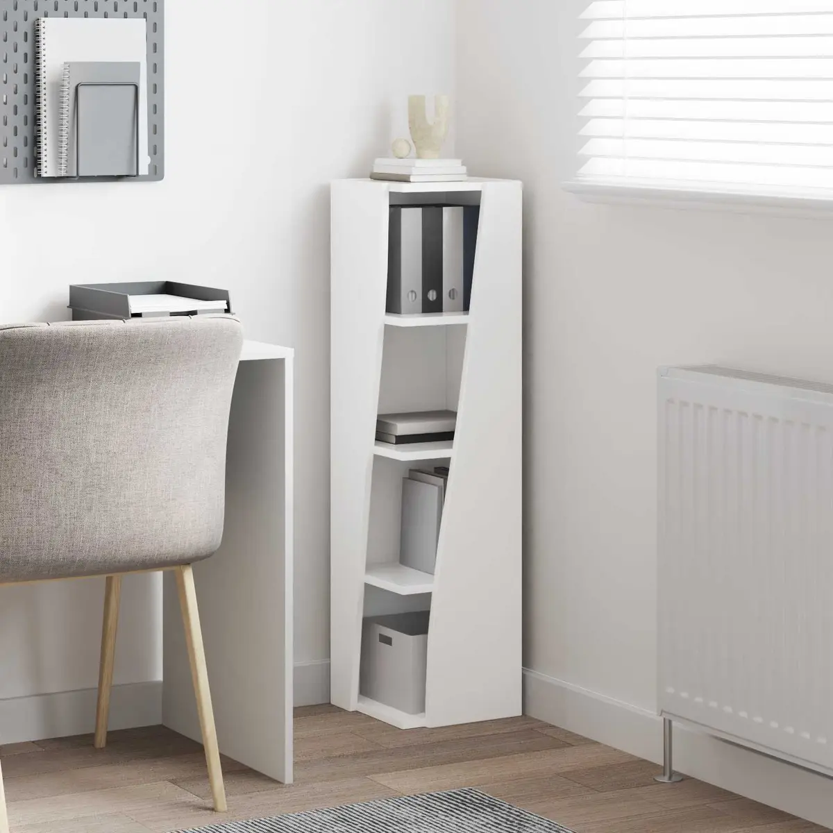 Corner Storage Cabinet for Small Spaces
