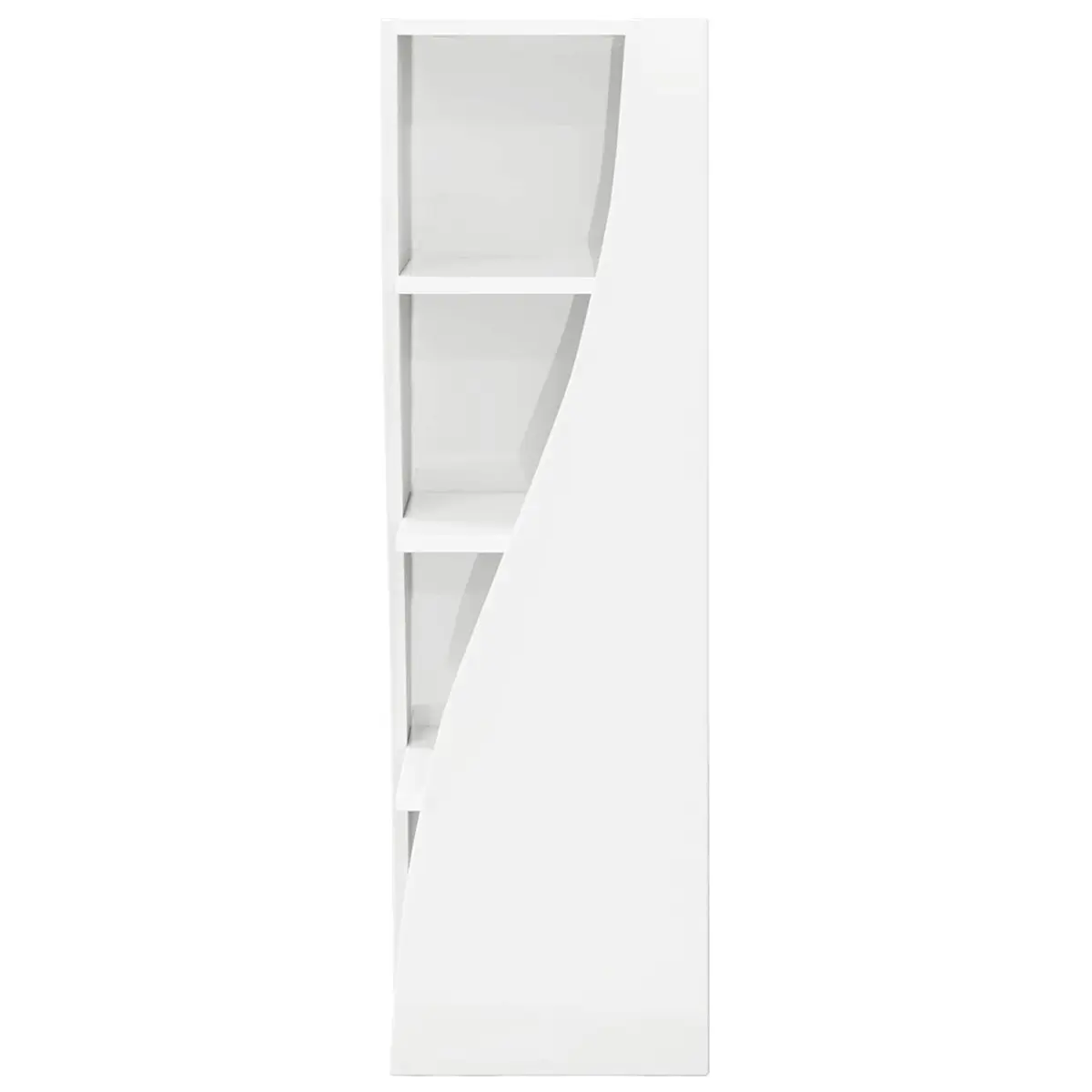 Corner Storage Cabinet 32x32x102cm Modern Living Room Organiser Engineered Wood