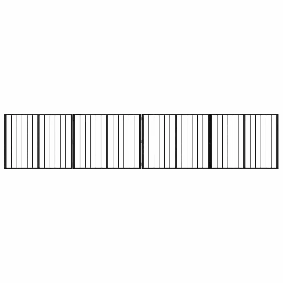 4-Piece Dog Gate for Indoor Use