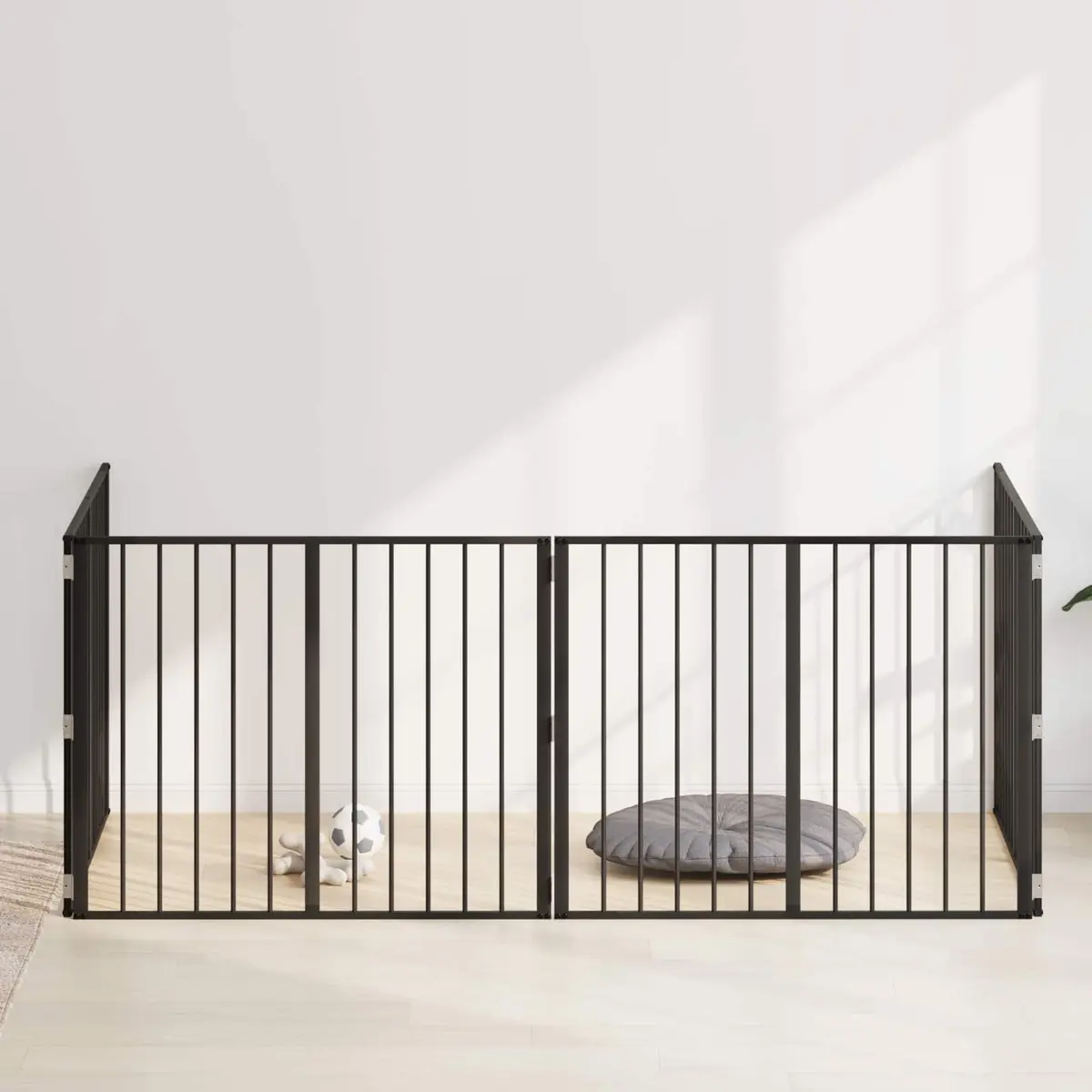 4-Piece Dog Gate for Indoor Use