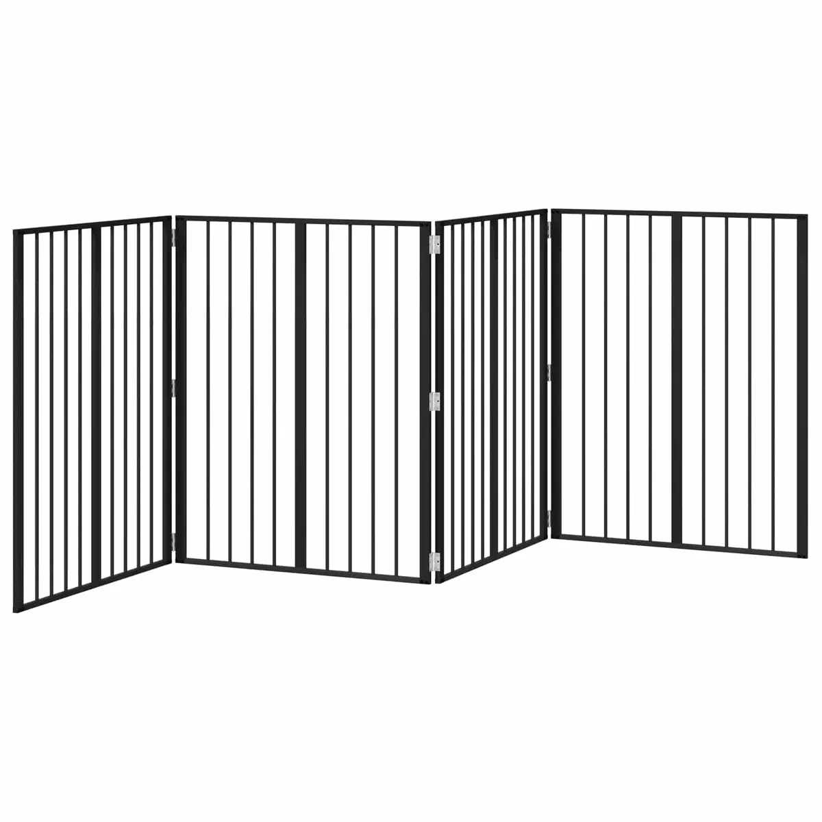 4-Panel Dog Gate for Home Use
