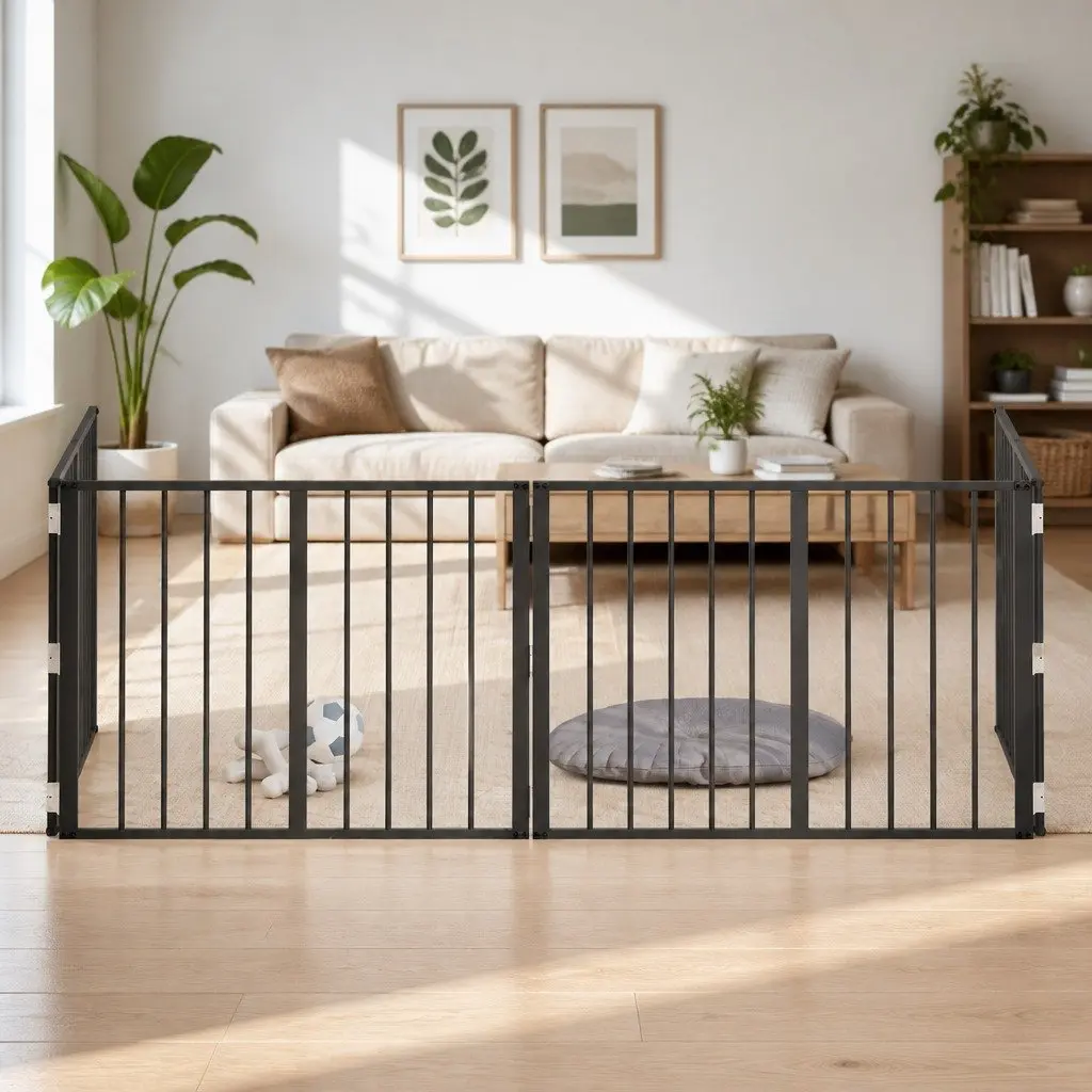 4 Panel Dog Enclosure for Indoor Use