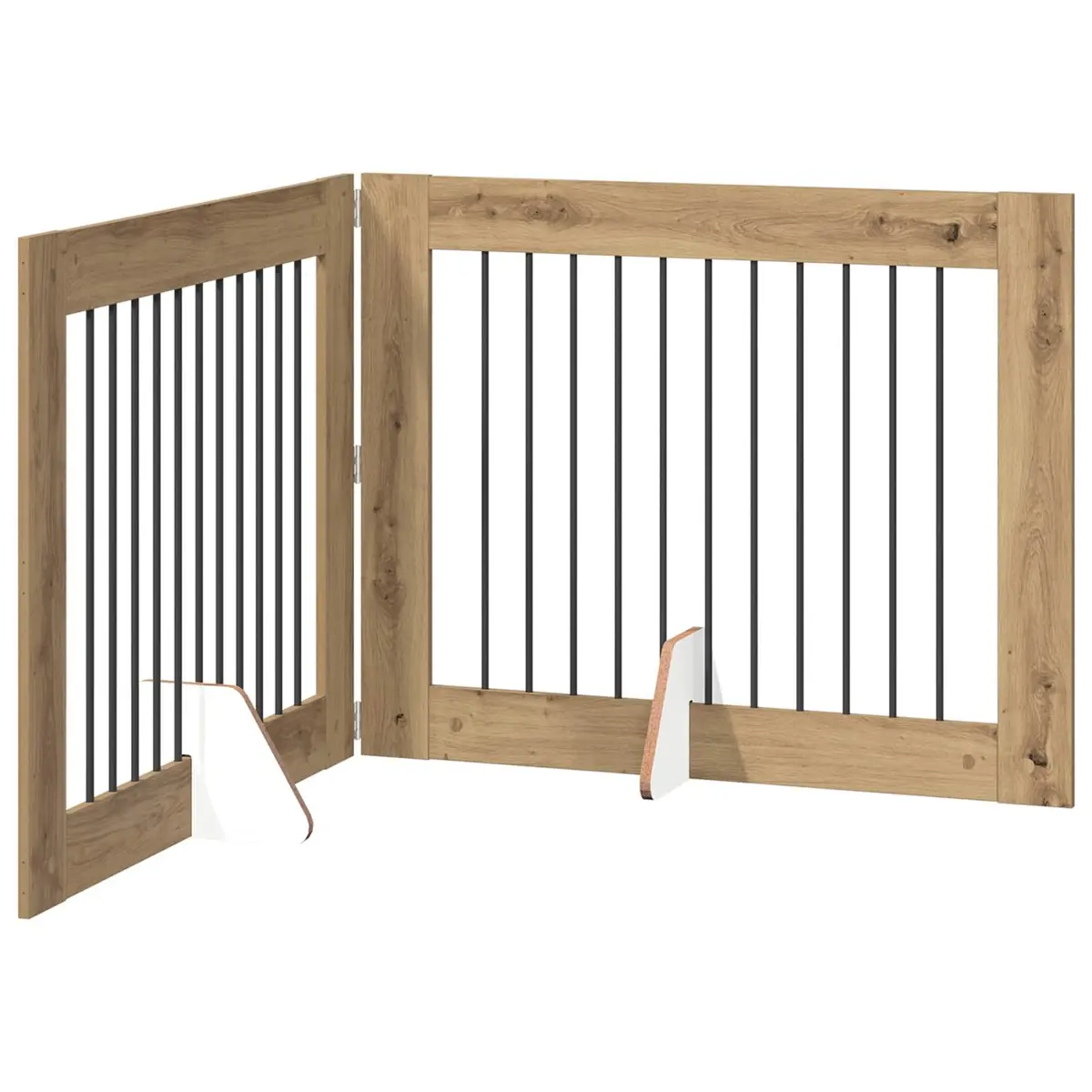 Indoor Dog Gate Set for Home Use, 2 pcs