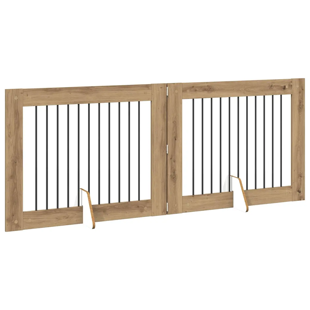 Indoor Dog Gate Set for Home Use, 2 pcs