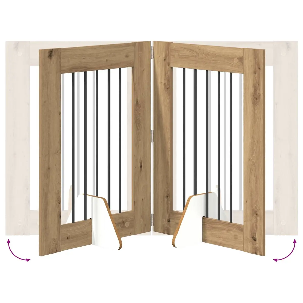 Foldable Dog Gate for Indoor Use