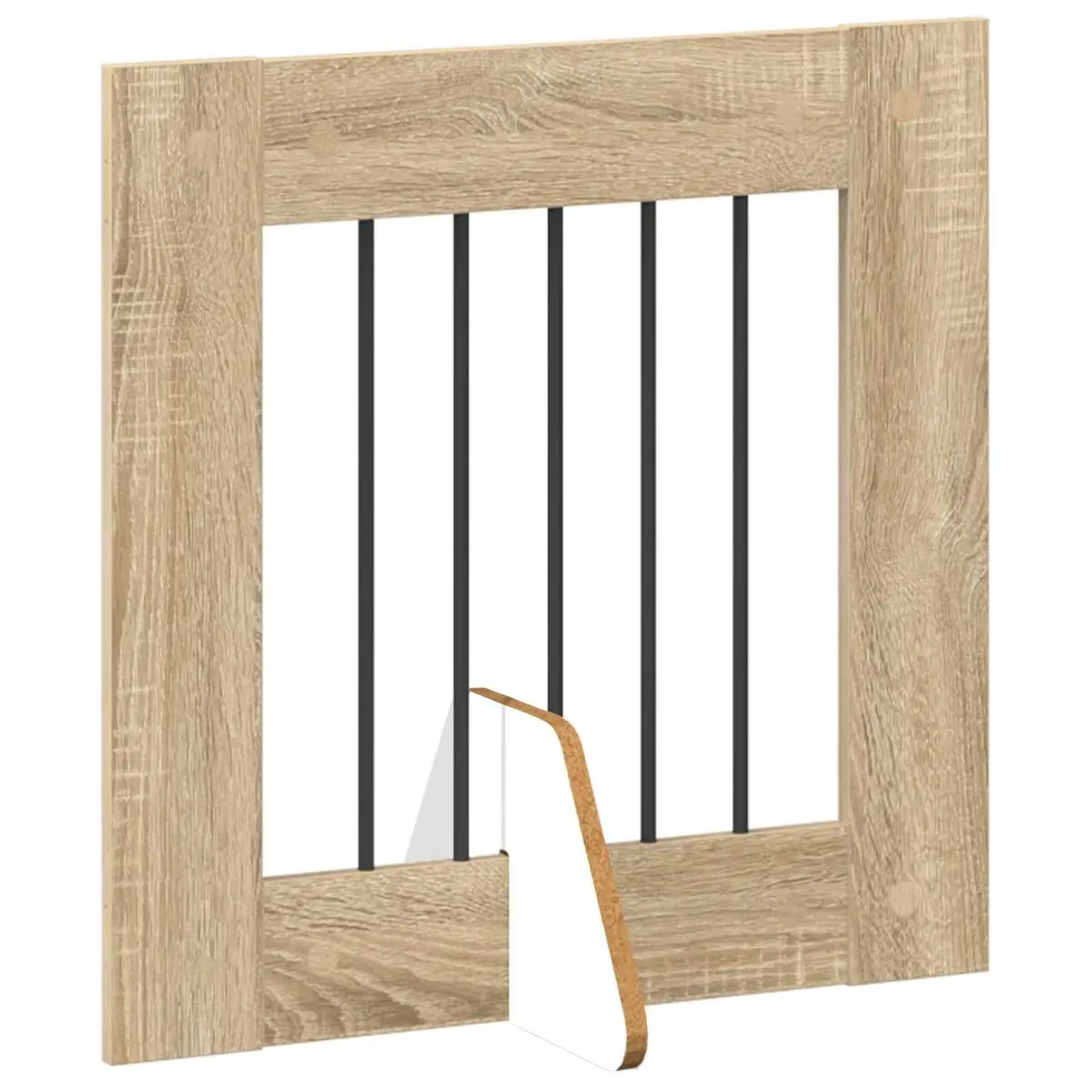 6-Panel Dog Gate for Home Use