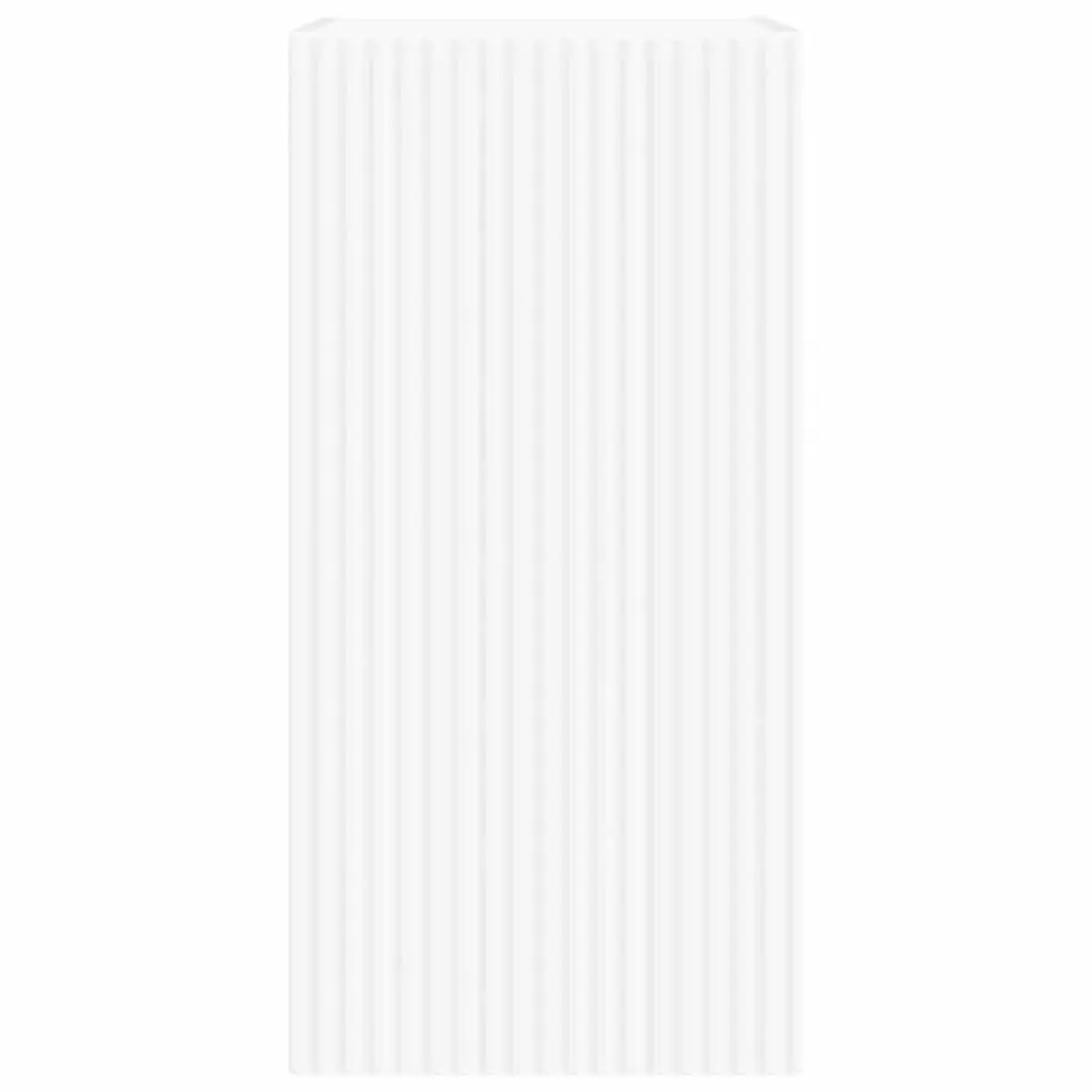 TV Wall Cabinet White Modern Wall-Mounted Unit Engineered Wood Storage