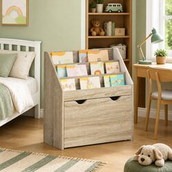 Functional Kids Bookshelf Storage for Playrooms