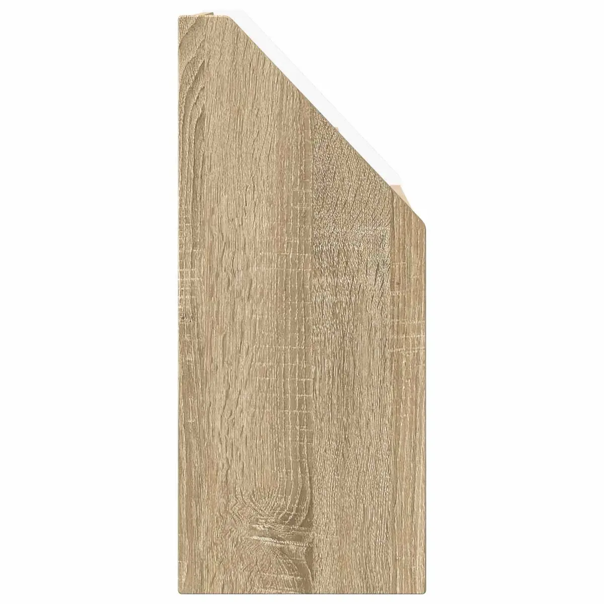 Kids Bookshelf Engineered Wood Free Standing 60 x 29.5 x 69 cm Brown Sonoma Oak