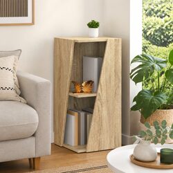 Functional Brown Bookcase for Living Rooms and Studies 33x32x70.5cm