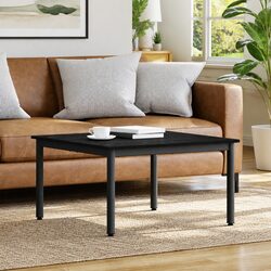 Versatile Black Coffee Table Fits Perfectly in Any Home