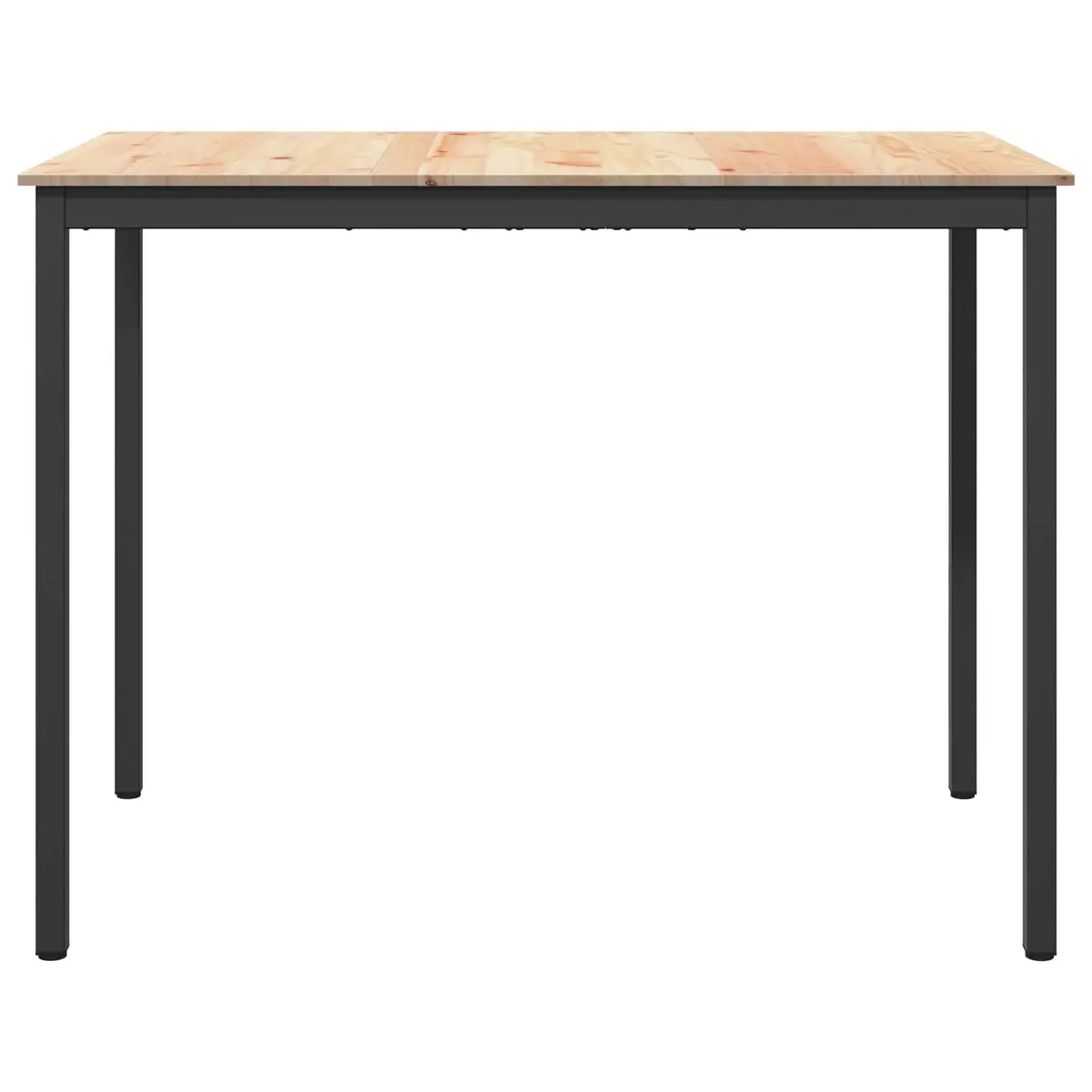 Bar Table Kitchen Dining Room Furniture Solid Pine Wood Natural Brown