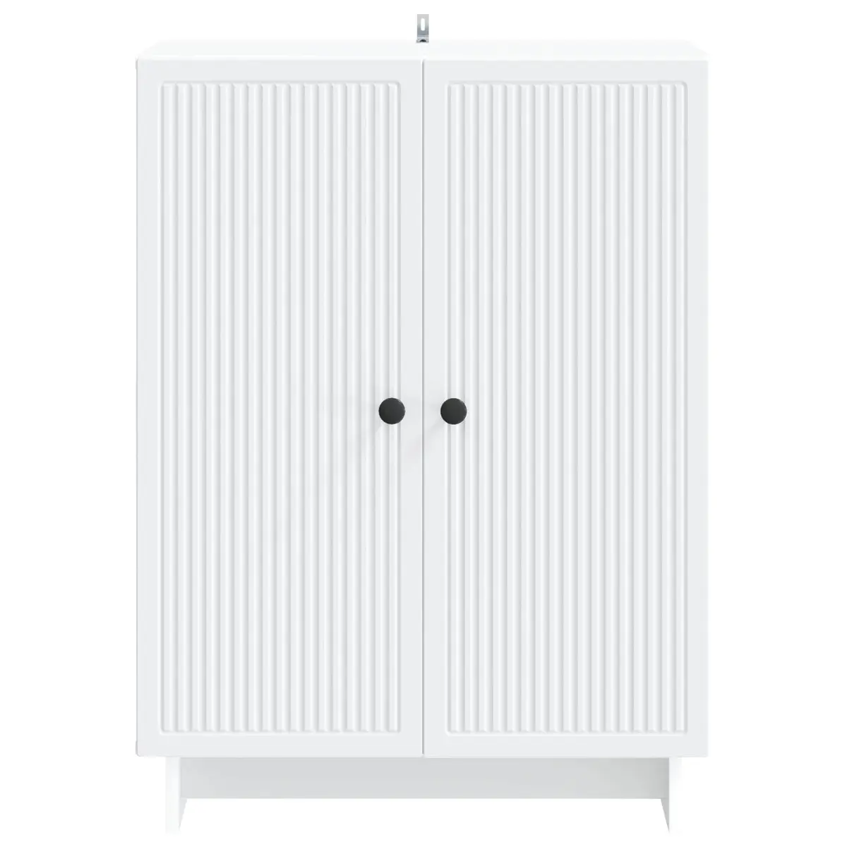Sideboard White 66 x 34.5 x 90 cm Storage Cabinet Living Room Dining Furniture