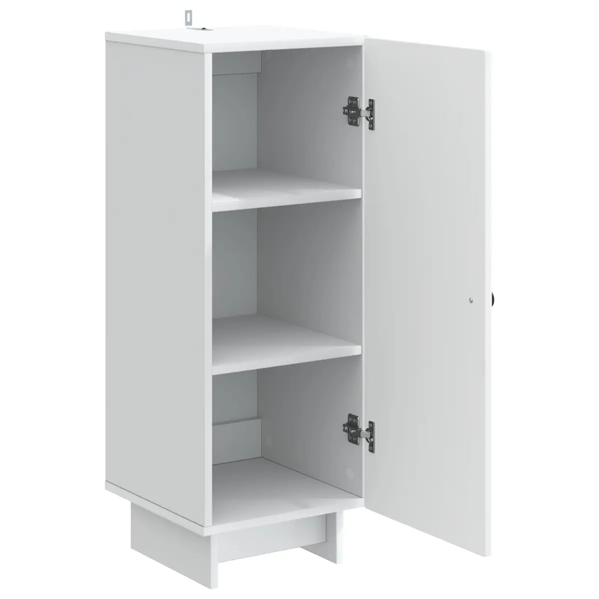 Sideboard White 33 x 34.5 x 90 cm Engineered Wood Storage Cabinet Living Room