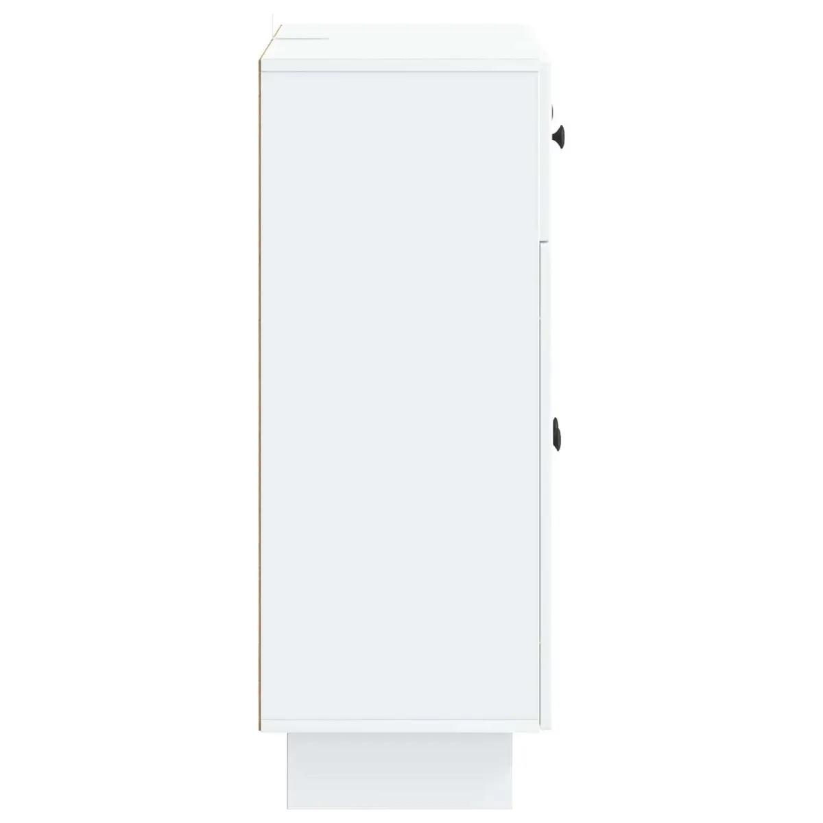 Sideboard Engineered Wood 66x34.5x90cm White Storage Cabinet Furniture Living
