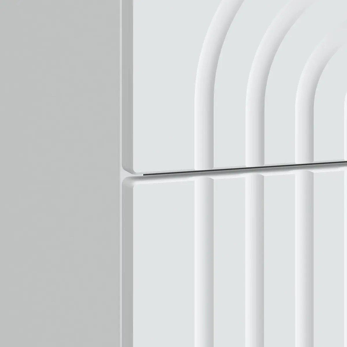 White Bedside Cabinet for Small Spaces