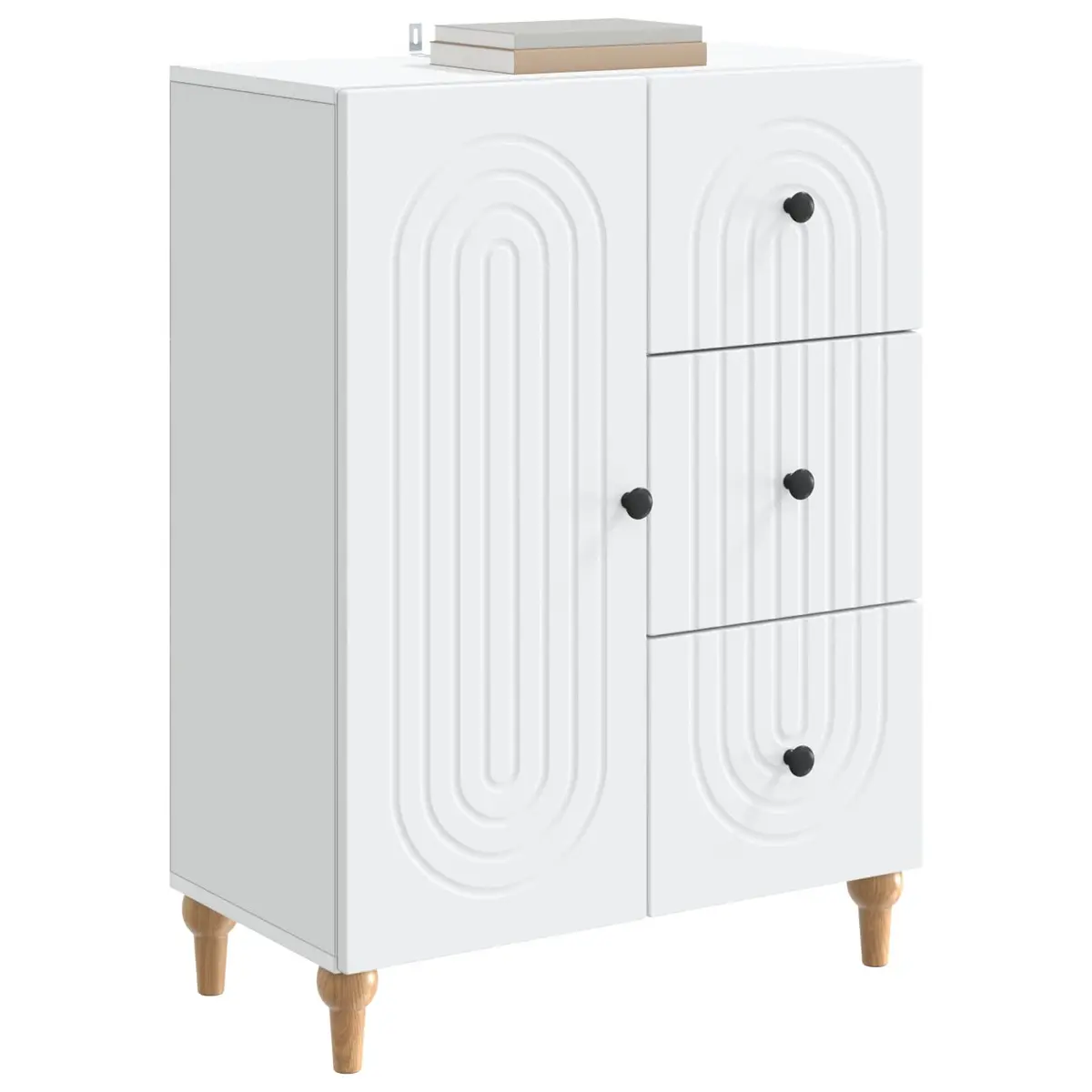 White Sideboard Cabinet for Home Organization