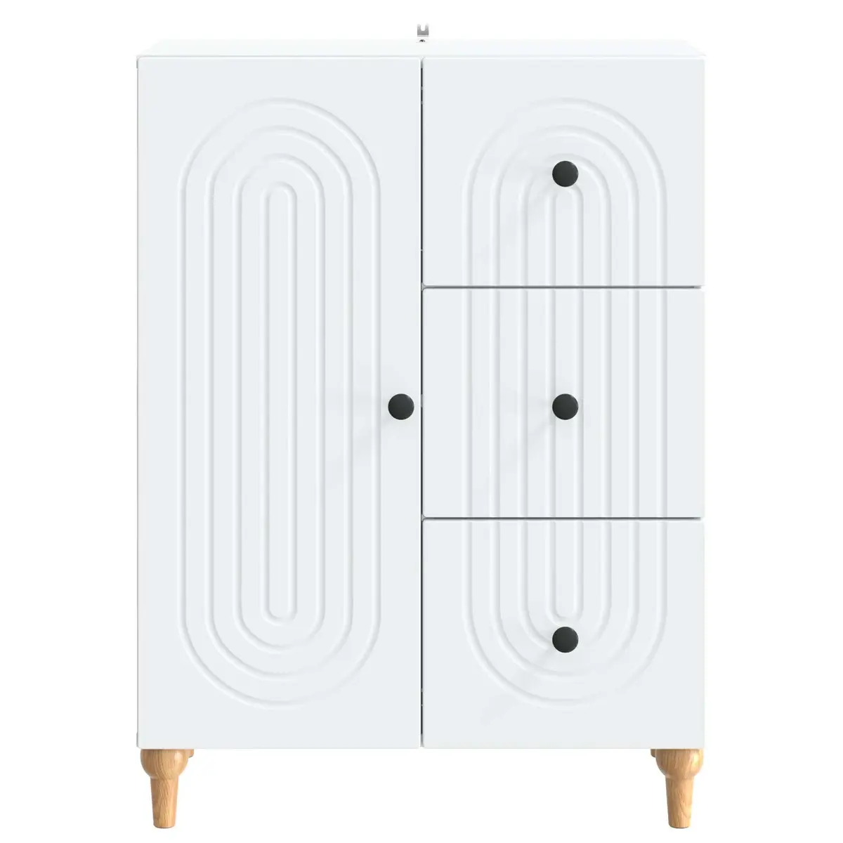 White Sideboard Cabinet for Home Organization