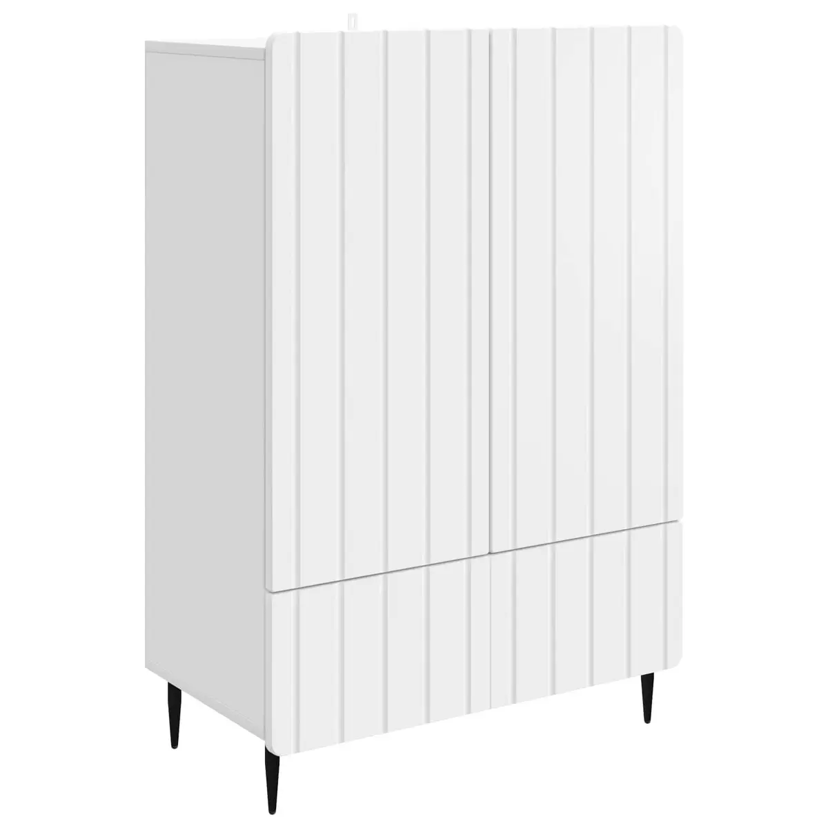 White Sideboard for Organized Living 66x34.5x97cm