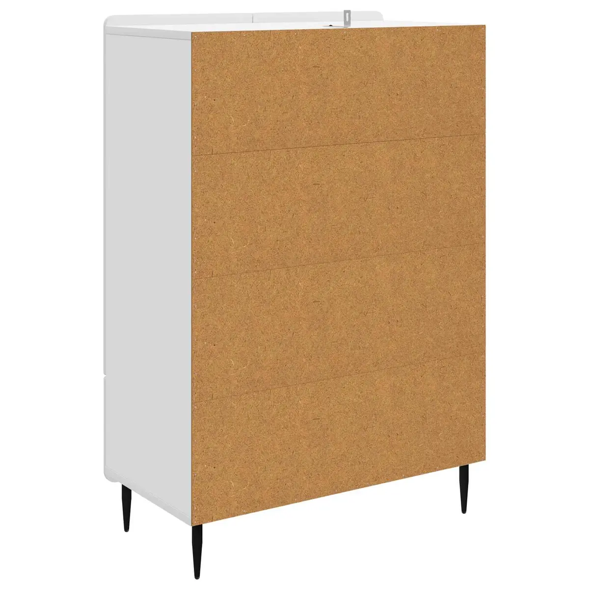 White Sideboard for Organized Living 66x34.5x97cm
