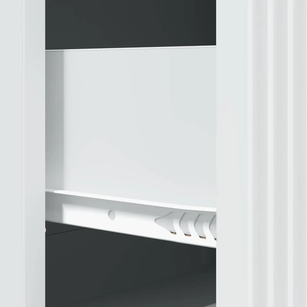 Storage Drawer Cabinet Engineered Wood White 66x34.5x90cm