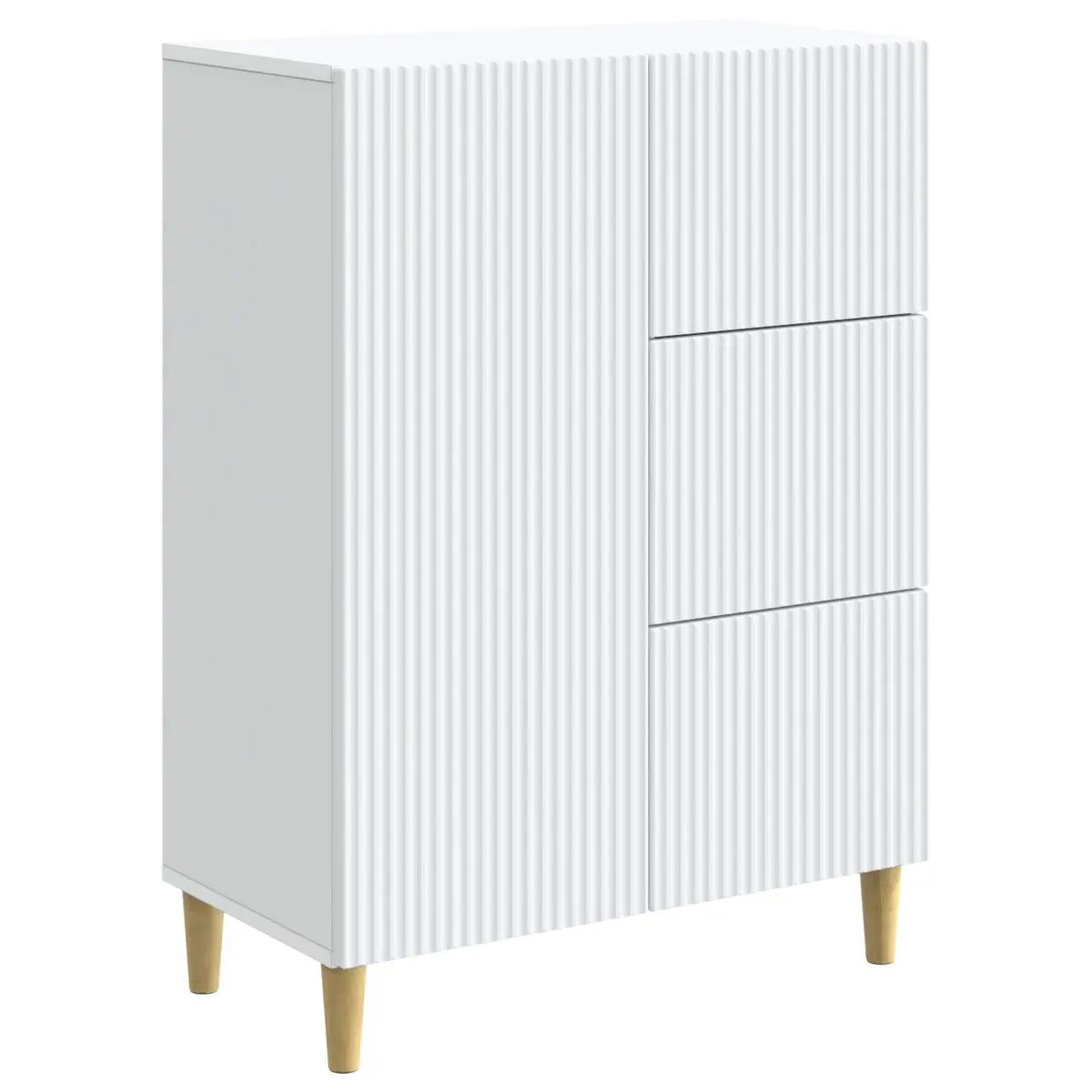 White Sideboard for Home Organization
