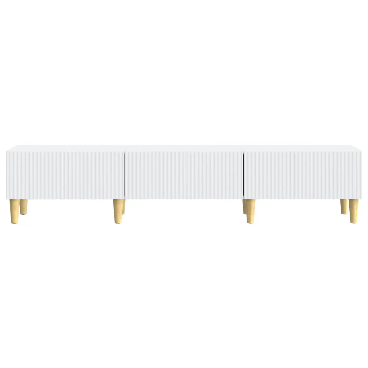 White Entertainment Unit with Drawer for Home Use